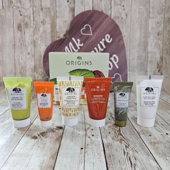 Origins Skincare Trial Size 6 Piece Set - Picture 1 of 9